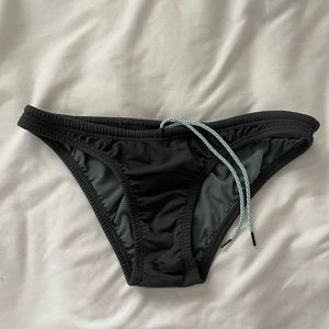 JOLYN Europe Bikini Bottoms Asphalt Gray